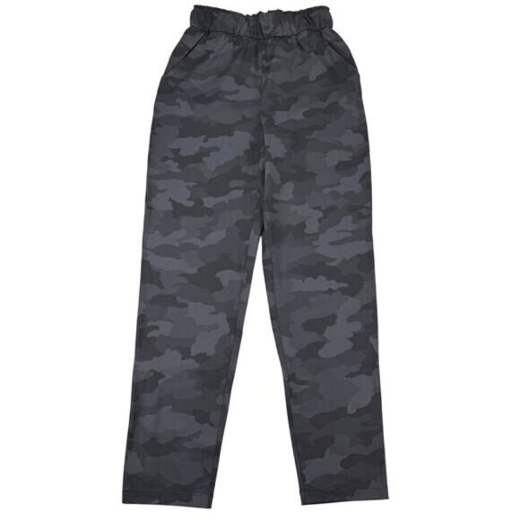 LULULEMON Keep Moving Pant 7/8 High-Rise Sz 2 Incognito Camo Multi Grey - Picture 5 of 10